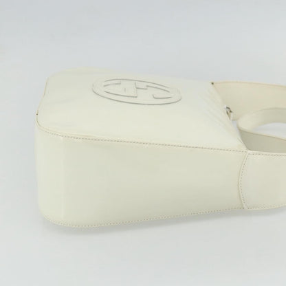 Gucci GUCCI Shoulder Bag Enamel White 001 1364 1703 Authentic ti3860