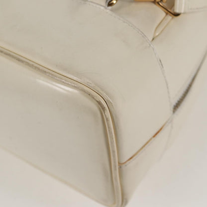 Gucci GUCCI Body Bag Enamel White Gold 003 2113 0027 Authentic bs28429