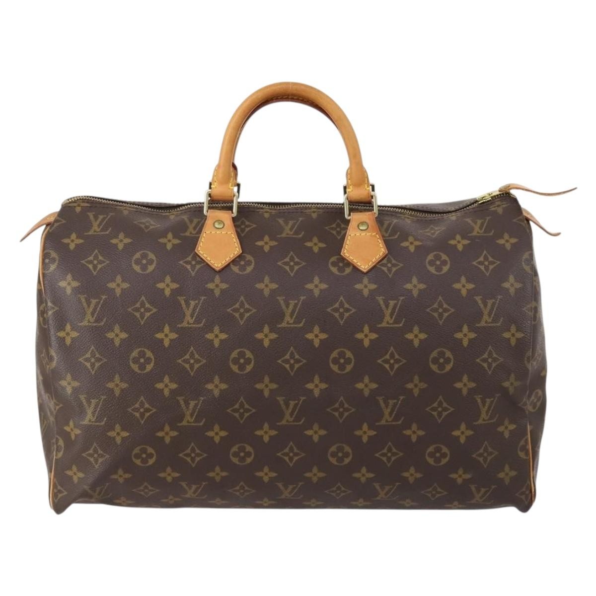 Louis Vuitton LOUIS VUITTON Monogram Speedy 40 Hand Bag M41522 LV Authentic 146700