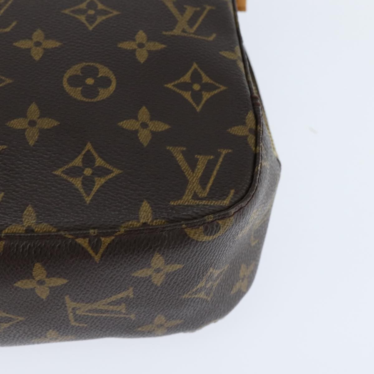 Louis Vuitton LOUIS VUITTON Monogram Spontini Hand Bag M47500 LV Authentic 147162
