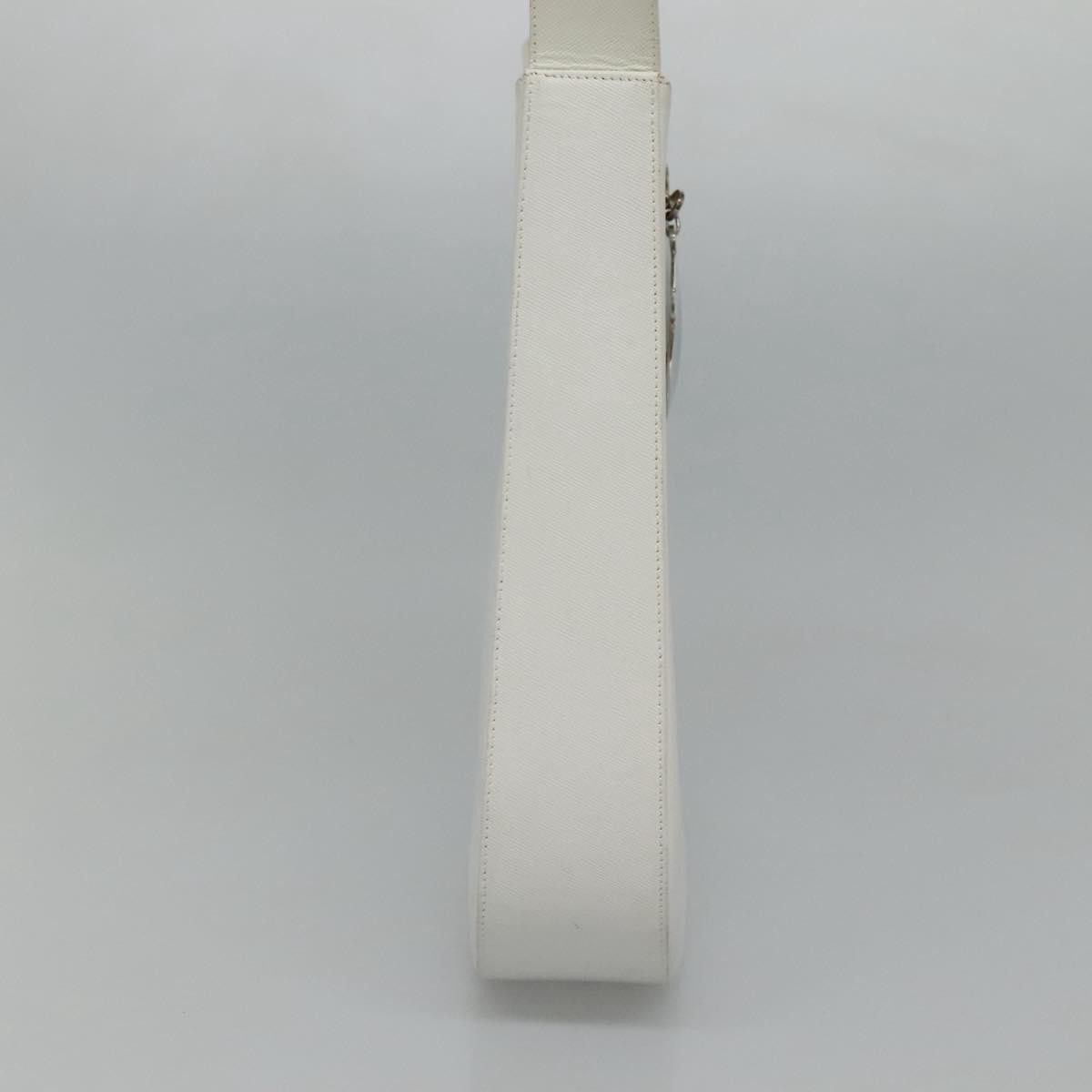 Salvatore Ferragamo Salvatore Ferragamo Shoulder Bag Leather White Authentic bs23066