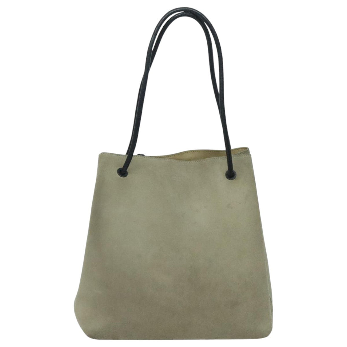 Gucci GUCCI Shoulder Bag Suede Beige 101341 Authentic 96679