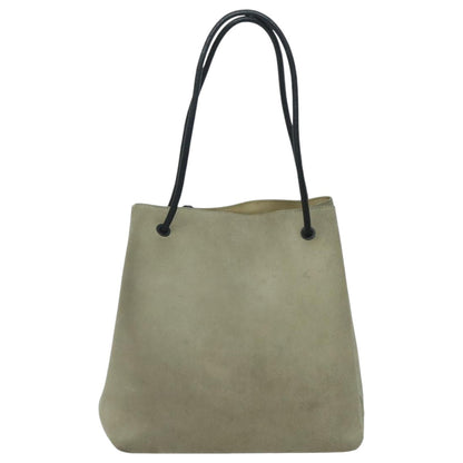 Gucci GUCCI Shoulder Bag Suede Beige 101341 Authentic 96679