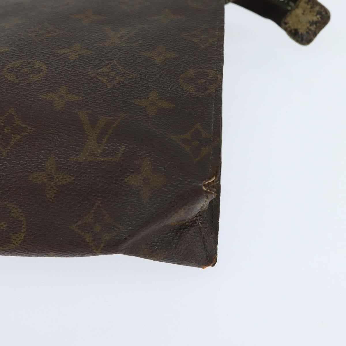 Burberrys Burberrys Louis Vuitton Monogram Clutch Bag PVC Vintage 3 Set Beige Authentic am9305
