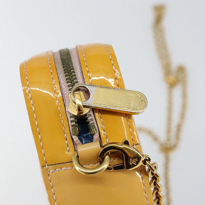 Louis Vuitton LOUIS VUITTON Monogram Vernis Camera Pouch Rose Valerine M64058 LV Authentic BA8067 Bag