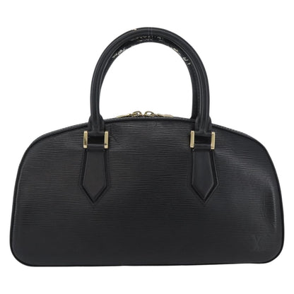 Louis Vuitton LOUIS VUITTON Epi jasmine Hand Bag Black M52852 LV Authentic AMZ065