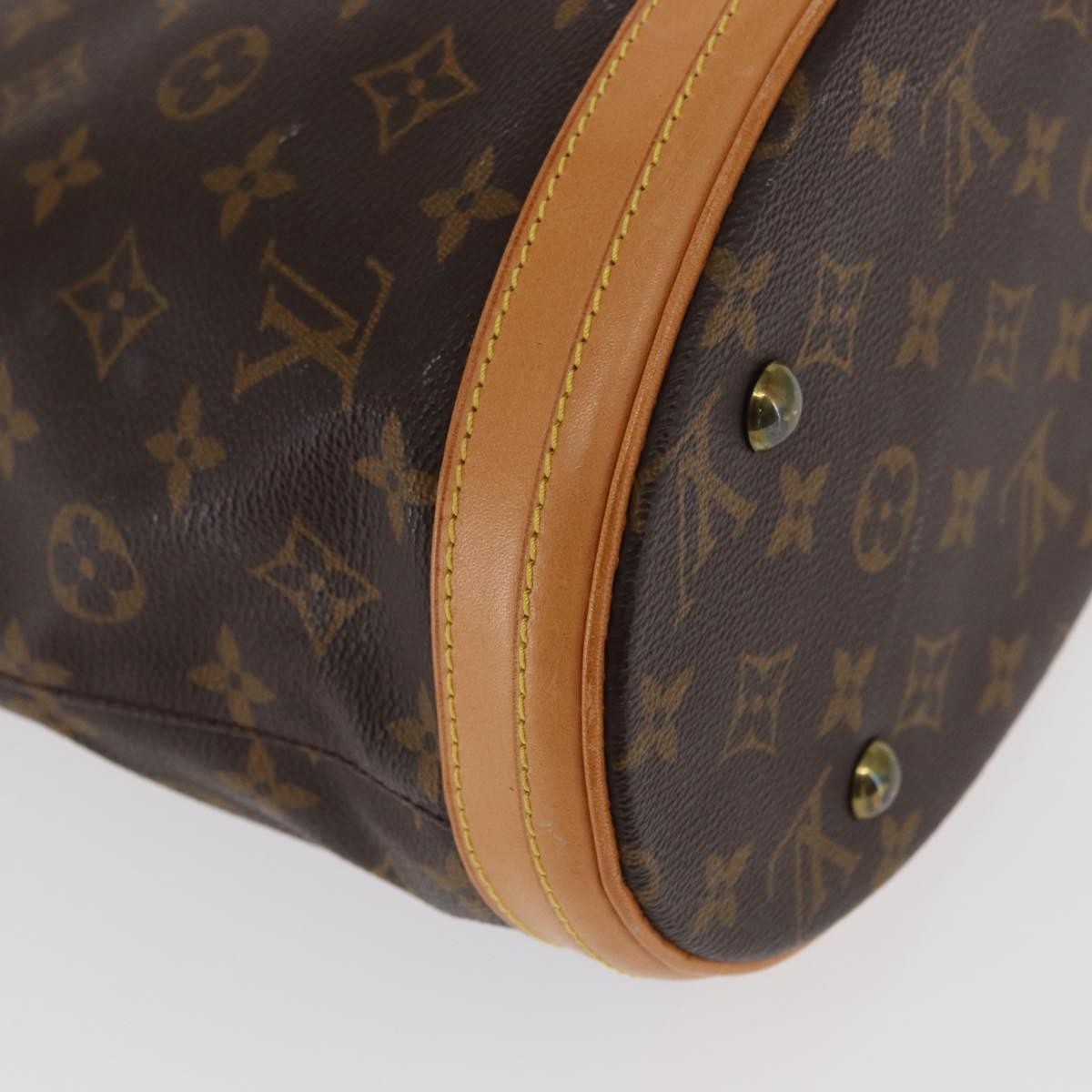 Louis Vuitton LOUIS VUITTON Monogram Bucket PM Shoulder Bag M42238 LV Authentic am9732