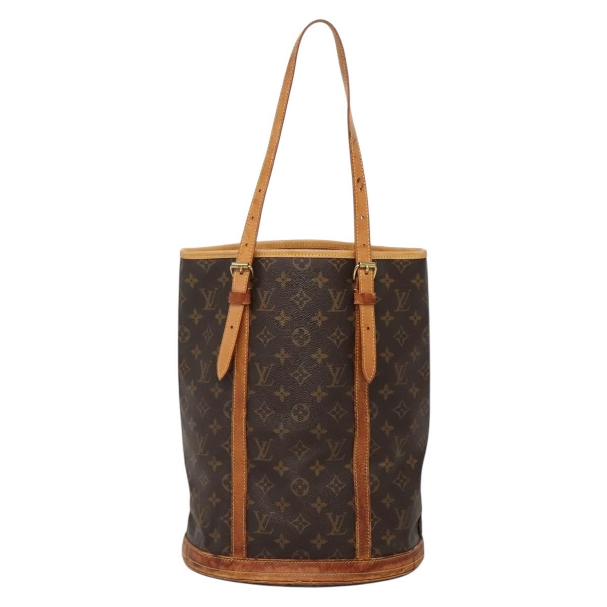 Louis Vuitton LOUIS VUITTON Monogram Bucket GM Shoulder Bag M42236 LV Authentic 71488