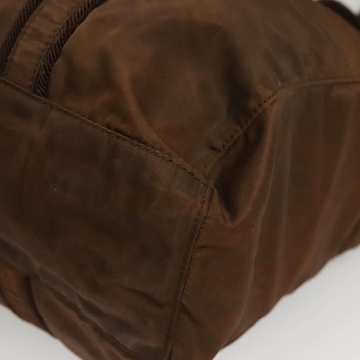 Prada PRADA Tote Bag Nylon Brown Authentic th5852