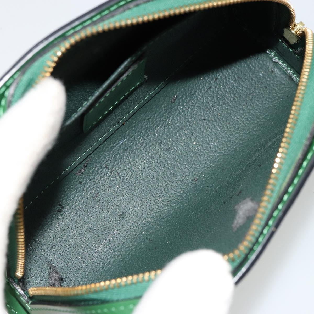 Louis Vuitton LOUIS VUITTON Epi Dauphine PM Cosmetic Pouch Green M48444 LV Authentic BA12760 Bag