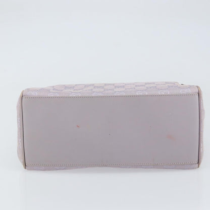 Gucci GUCCI GG Canvas Shoulder Bag Purple Gold 92699 Authentic 158466