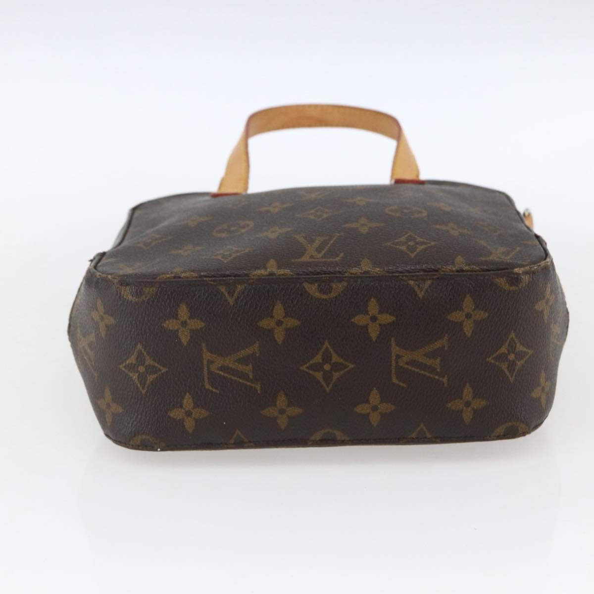 Louis Vuitton LOUIS VUITTON Monogram Spontini Hand Bag M47500 LV Authentic 165090