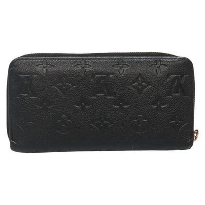 Louis Vuitton LOUIS VUITTON Monogram Empreinte Zippy Wallet Wallet Black M61864 LV Authentic hk2892 Bag