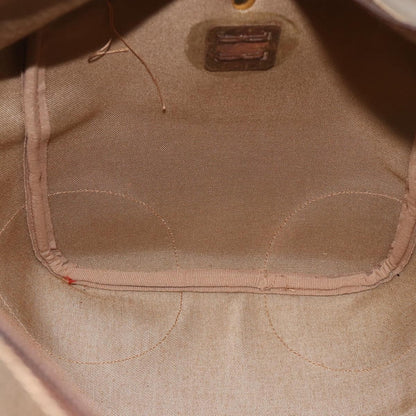 Gucci GUCCI GG Supreme Web Sherry Line Bag PVC Beige Gold 001 25 424 Authentic mr1686