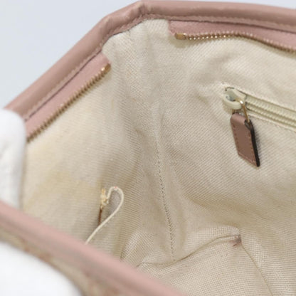 Gucci GUCCI GG Supreme Tote Bag PVC Beige Gold 353440 Authentic YKZ112