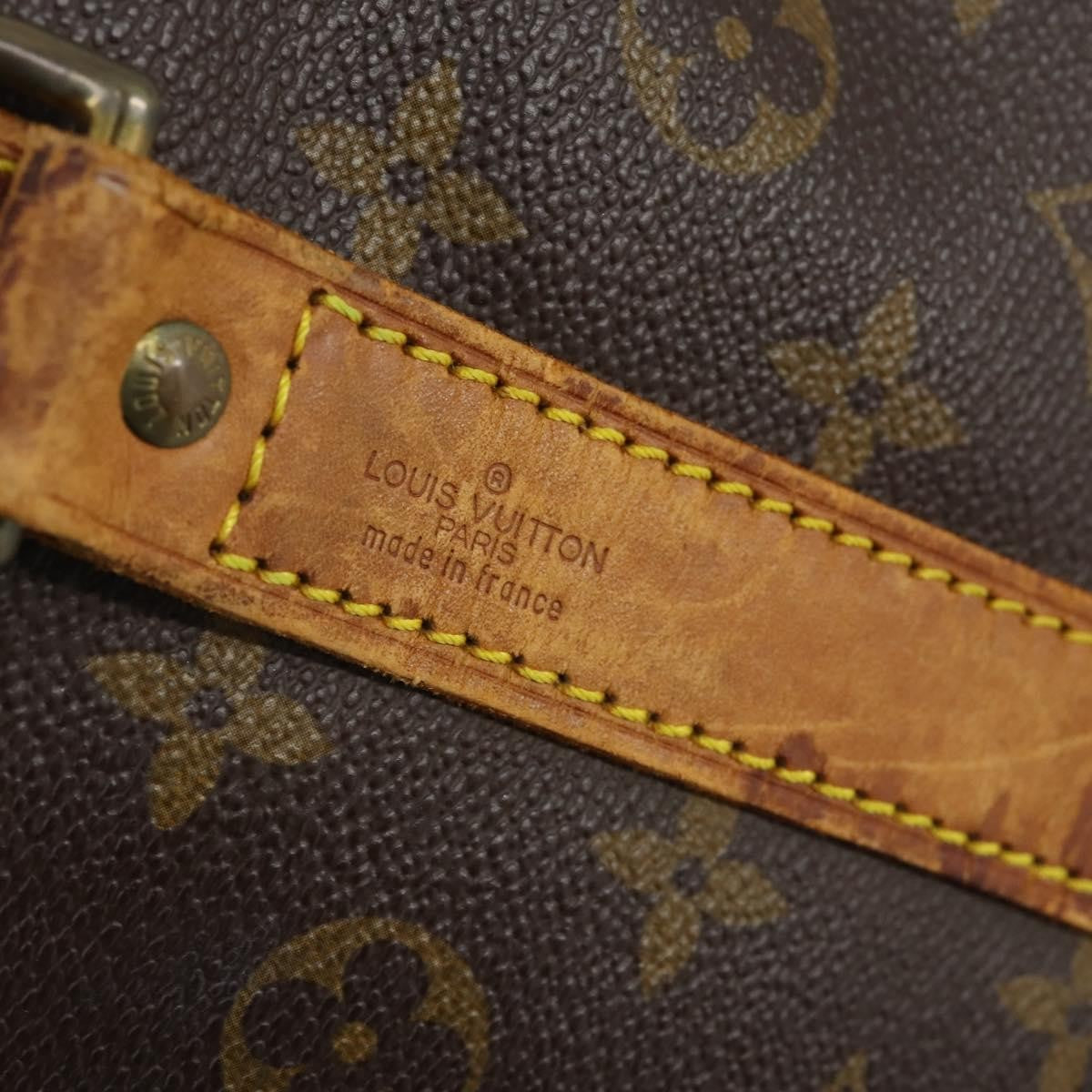 Louis Vuitton LOUIS VUITTON Monogram Keepall Bandouliere 55 Boston Bag M41414 LV Authentic bs29746