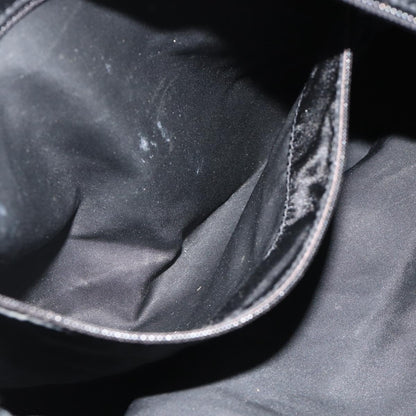 Prada PRADA Tote Bag Nylon Black Silver Authentic ep14252