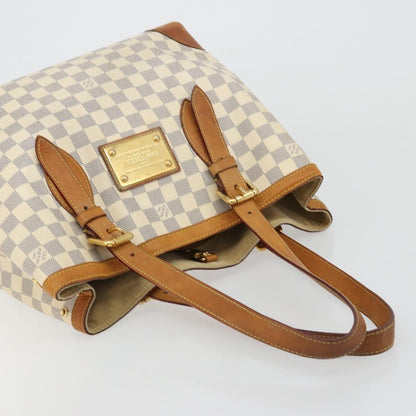 Louis Vuitton LOUIS VUITTON Damier Azur Hampstead MM Tote Bag N51206 LV Authentic ep14515