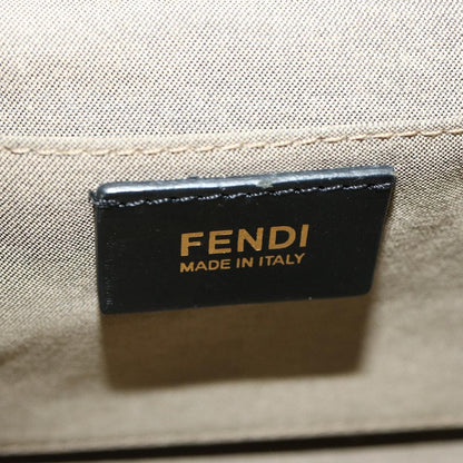 Fendi FENDI Hand Bag Canvas 2way Beige Authentic 70343