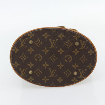 Louis Vuitton LOUIS VUITTON Monogram Bucket PM Shoulder Bag M42238 LV Authentic bs35325