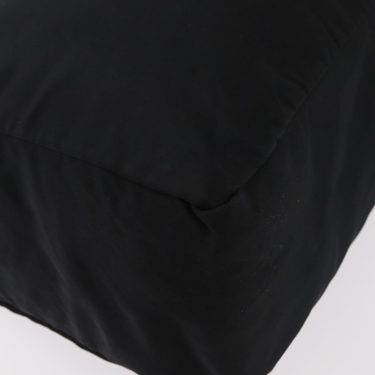 Prada PRADA Tote Bag Nylon Black Silver Authentic bs29615