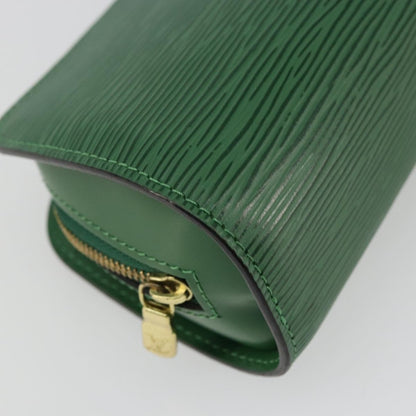Louis Vuitton LOUIS VUITTON Epi Dauphine PM Cosmetic Pouch Green M48444 LV Authentic BA12760 Bag