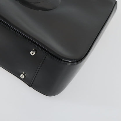 Gucci GUCCI Hand Bag Patent leather 2way Black Silver 000 2058 0504 5 Authentic 155470
