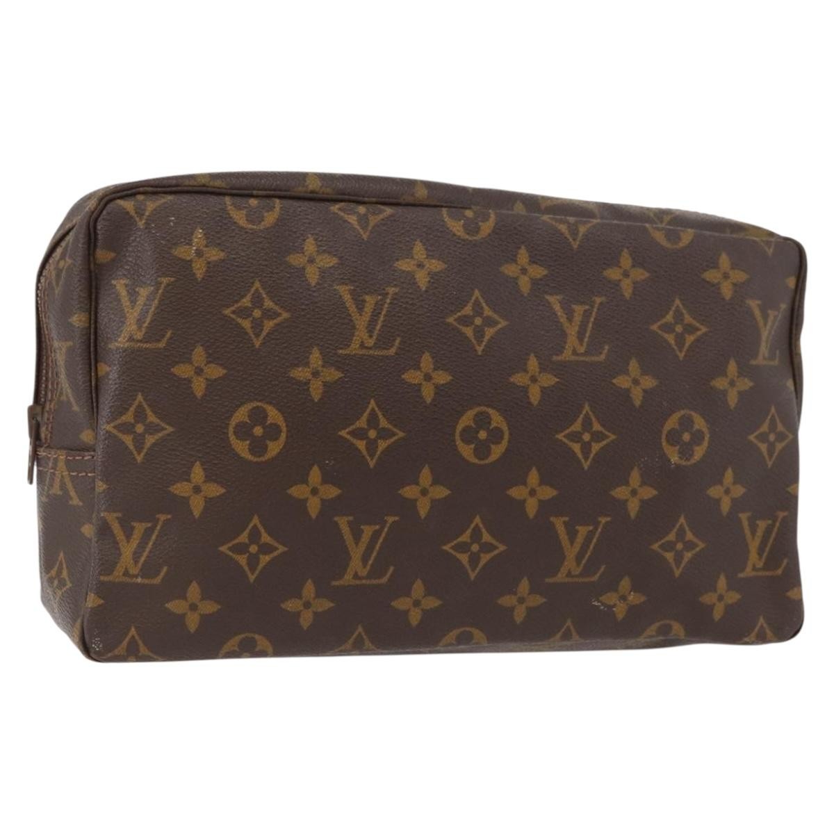 Louis Vuitton LOUIS VUITTON Monogram Trousse Toilette 28 Clutch Bag M47522 LV Authentic YKZ381