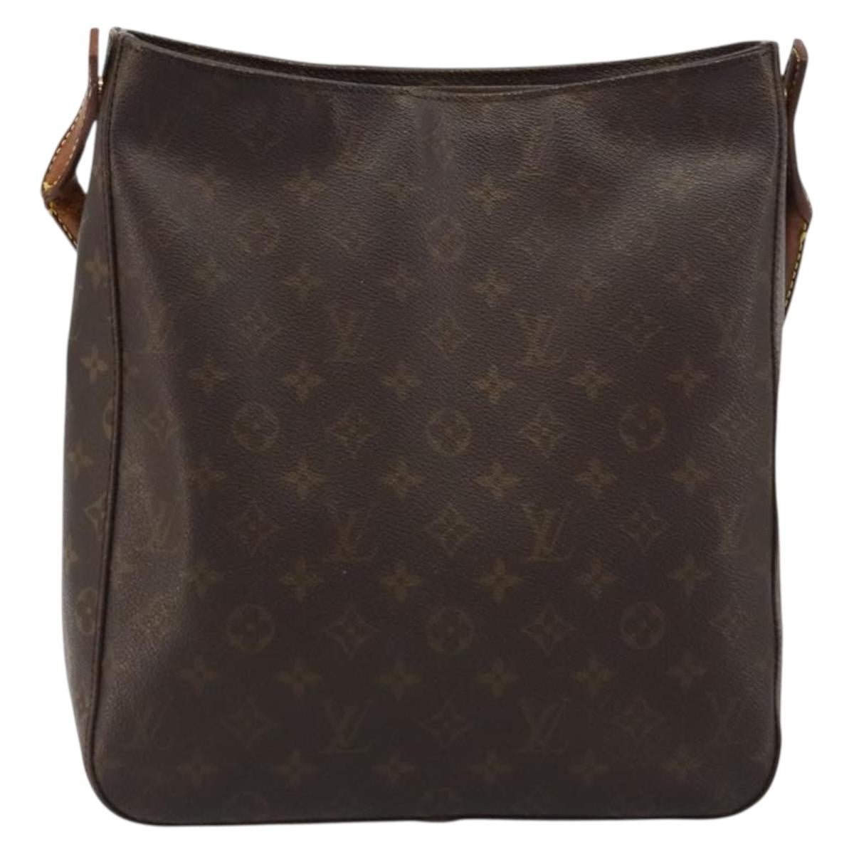 Louis Vuitton LOUIS VUITTON Monogram Looping GM Shoulder Bag M51145 LV Authentic BA12353