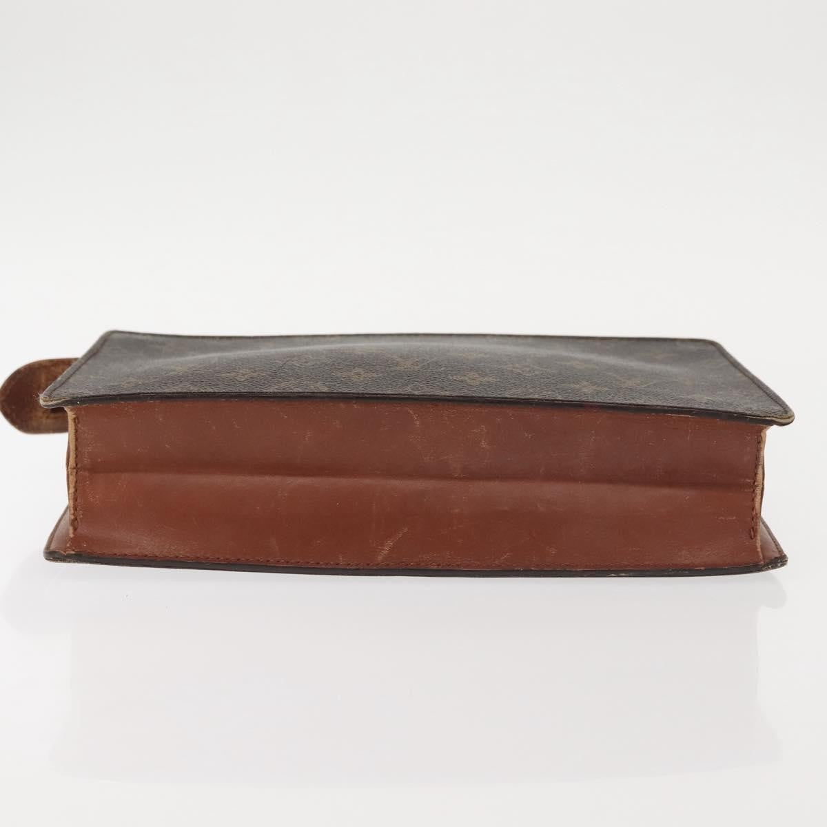Louis Vuitton LOUIS VUITTON Monogram Pochette Homme Clutch Bag M51795 LV Authentic 142513