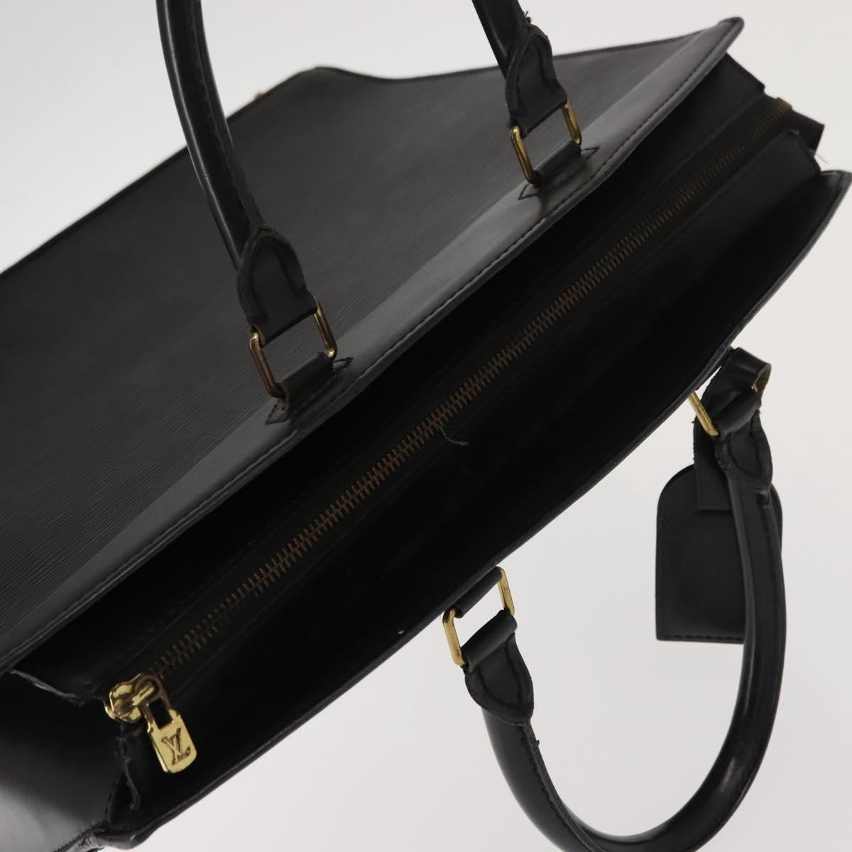 Louis Vuitton LOUIS VUITTON Epi Riviera Hand Bag Noir Black M48182 LV Authentic 148760