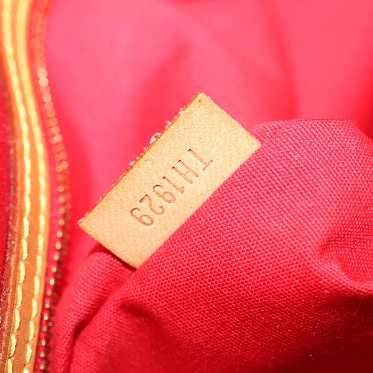Louis Vuitton LOUIS VUITTON Monogram Vernis Reade GM Tote Bag Rouge M91084 LV Authentic ARZ211