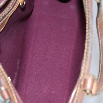 Louis Vuitton LOUIS VUITTON Vernis Blair MM Hand Bag 2way Rouge Favist M91690 LV Authentic EC506