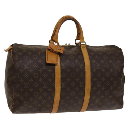 Louis Vuitton LOUIS VUITTON Monogram Keepall 50 Boston Bag M41426 LV Authentic 138362
