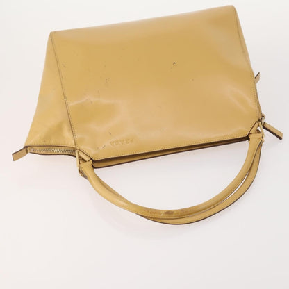 Prada PRADA Shoulder Bag Nylon Leather 3 Set Beige Khaki Authentic YKZ717