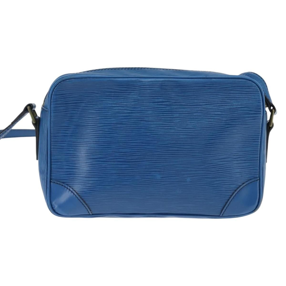 Louis Vuitton LOUIS VUITTON Epi Trocadero 23 Shoulder Bag Blue M52305 LV Authentic 150255