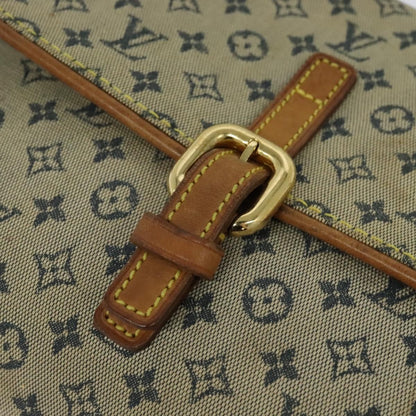 Louis Vuitton LOUIS VUITTON Monogram Mini Camille Chain Shoulder Bag Blue M92002 Authentic BD1396