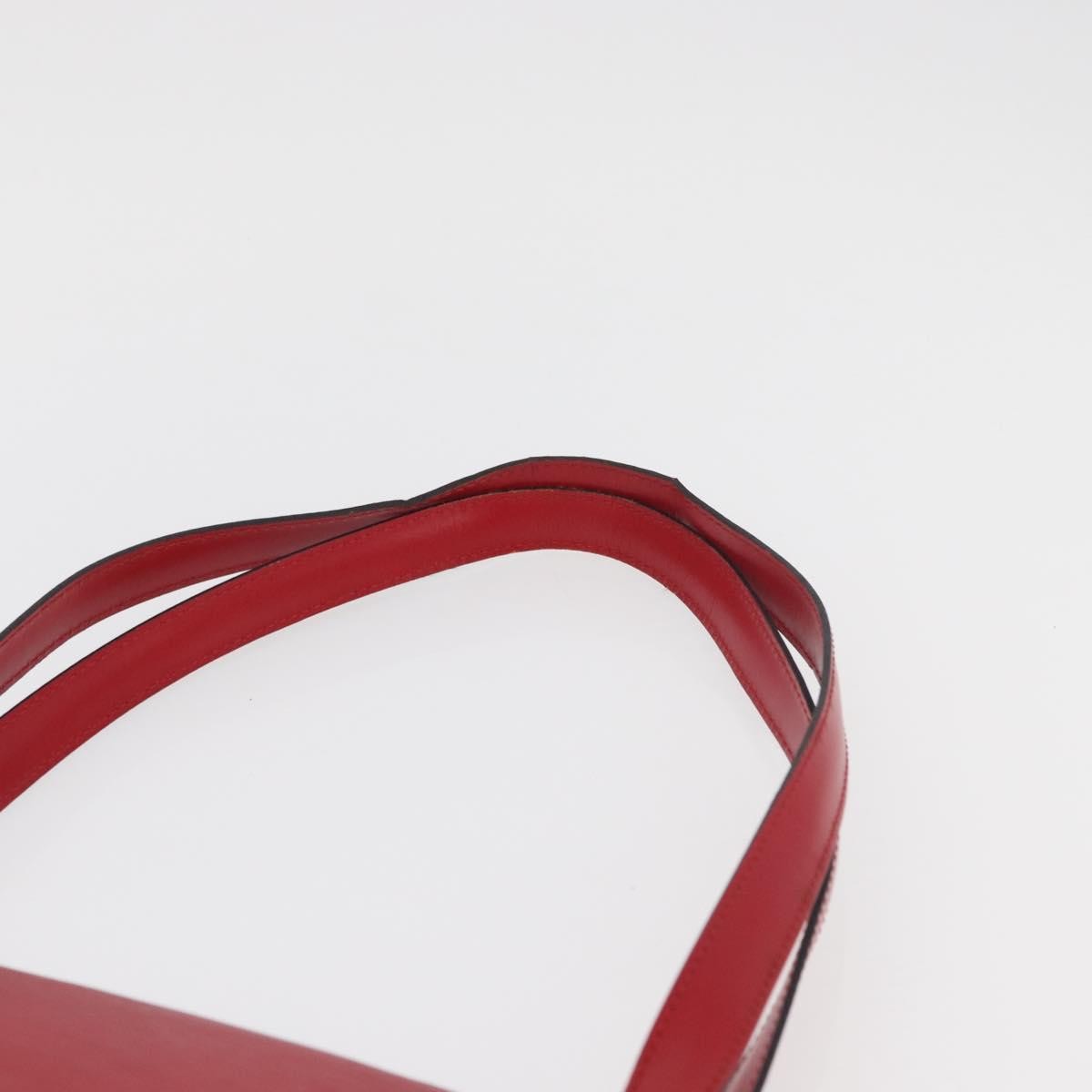 Louis Vuitton LOUIS VUITTON Epi Saint Jacques Shopping Shoulder Bag Red M52277 LV Authentic 182290