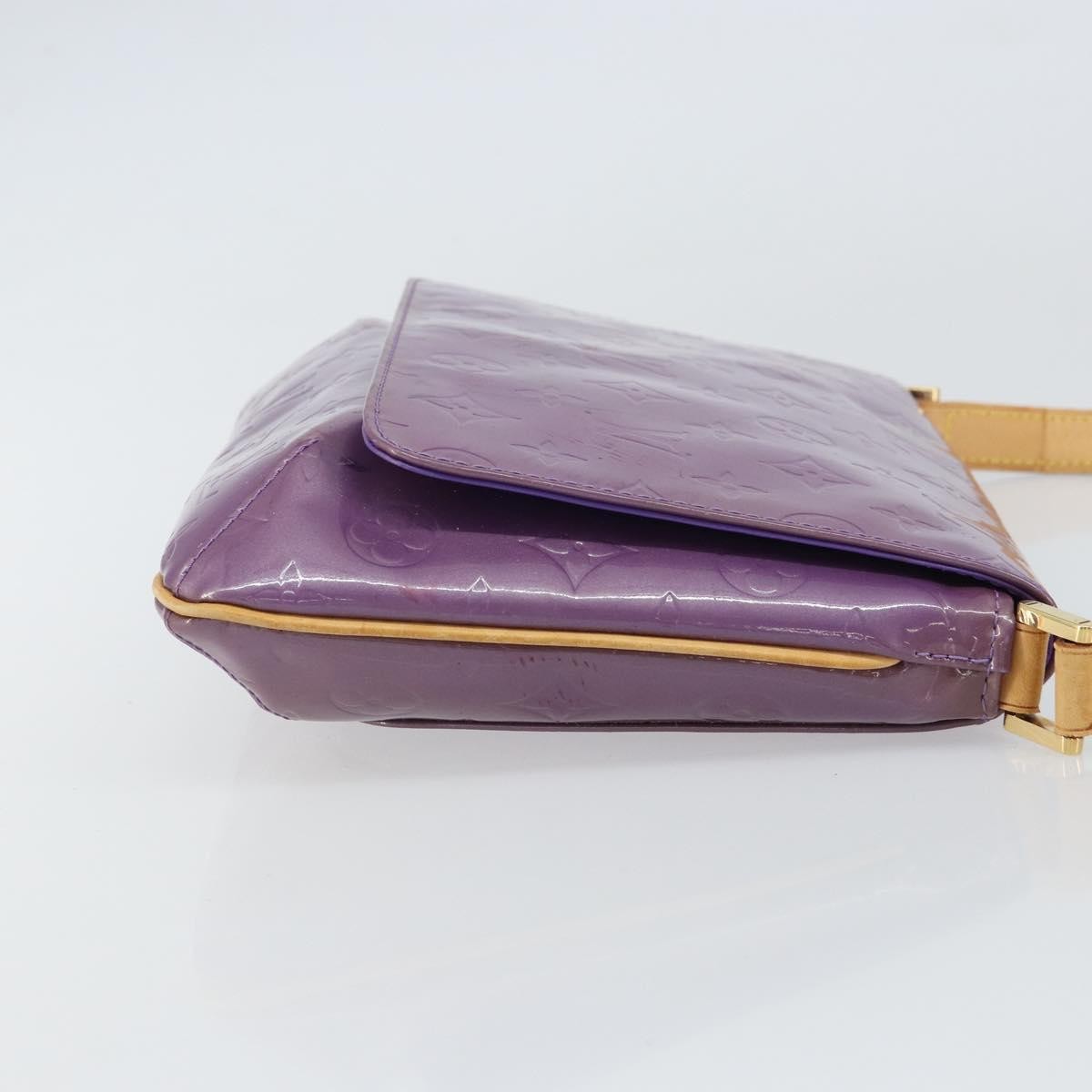 Louis Vuitton LOUIS VUITTON Monogram Vernis Thompson Street Bag Viole M91095 LV Authentic 161428