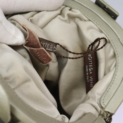 BOTTEGAVENETA BOTTEGAVENETA BOTTEGA VENETA Shoulder Bag Leather Beige Authentic mr1037