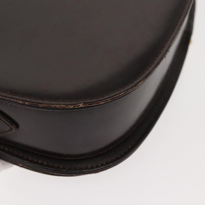 Gucci GUCCI Shoulder Bag Leather Brown gold Authentic fm4925