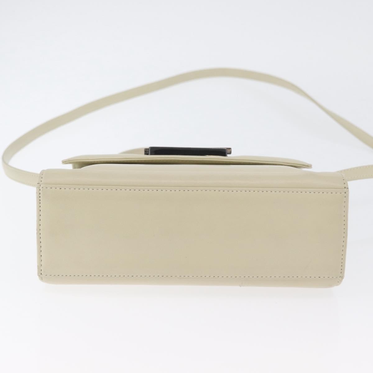 Givenchy GIVENCHY Hand Bag Leather 2way Beige Authentic 173803