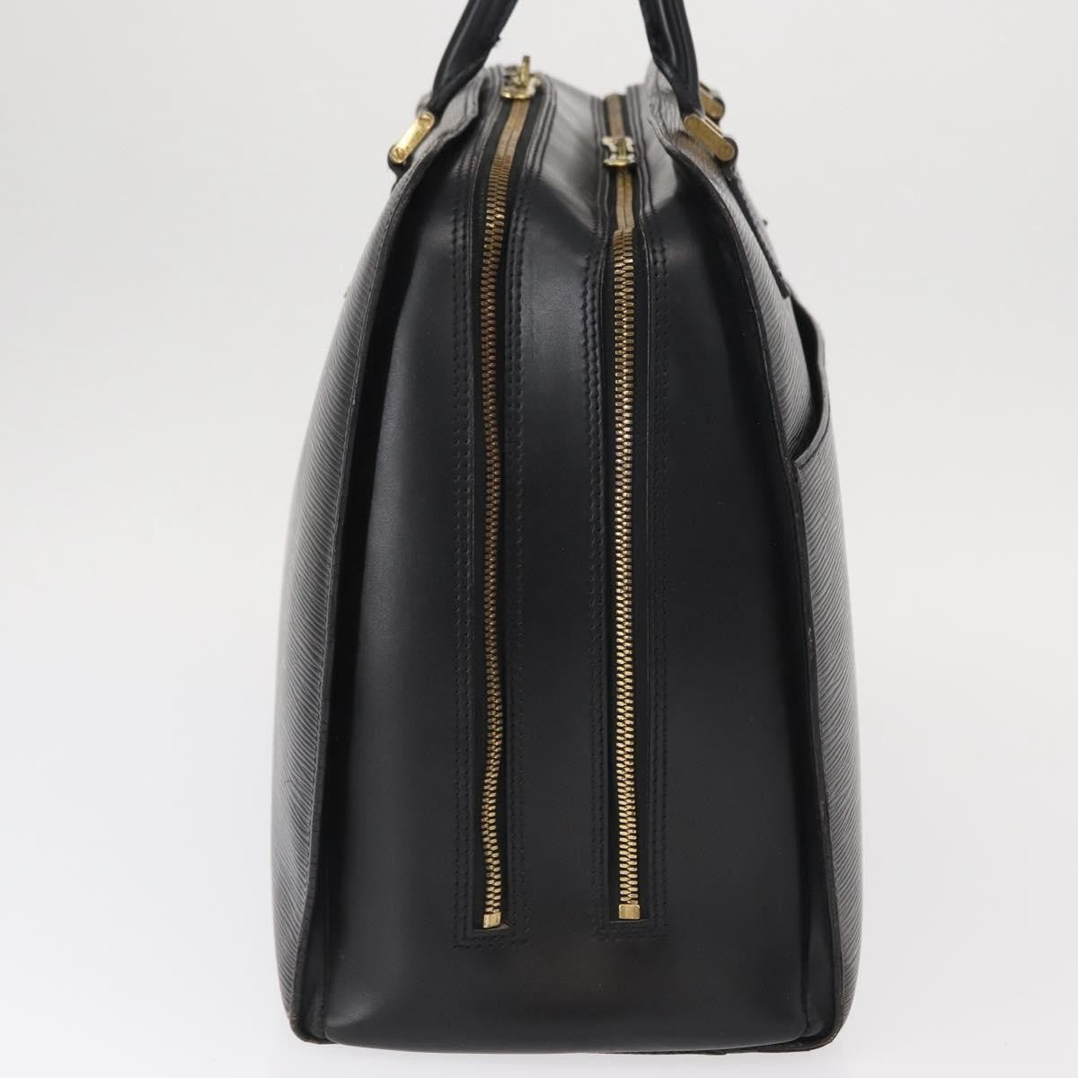 Louis Vuitton LOUIS VUITTON Epi Sorbonne Business Bag Black M54512 LV Authentic 159371