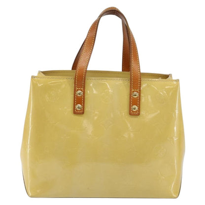Louis Vuitton LOUIS VUITTON Monogram Vernis Reade PM Hand Bag Beige M91334 LV Authentic ep10940