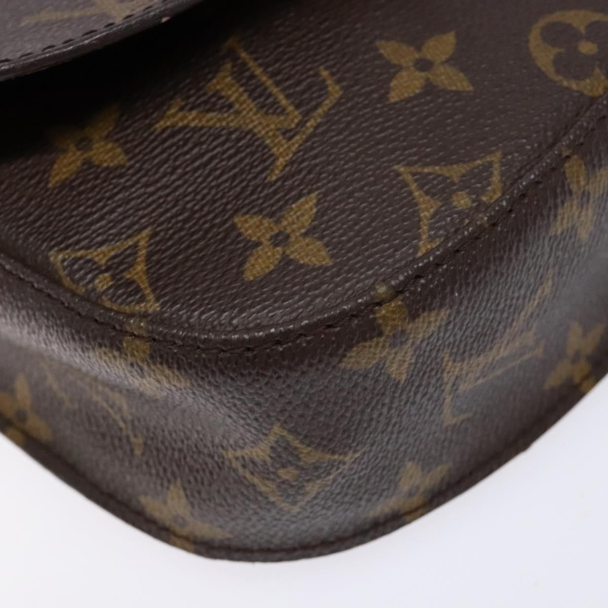 Louis Vuitton LOUIS VUITTON Monogram Saint Cloud PM Shoulder Bag M51244 LV Authentic ep10227