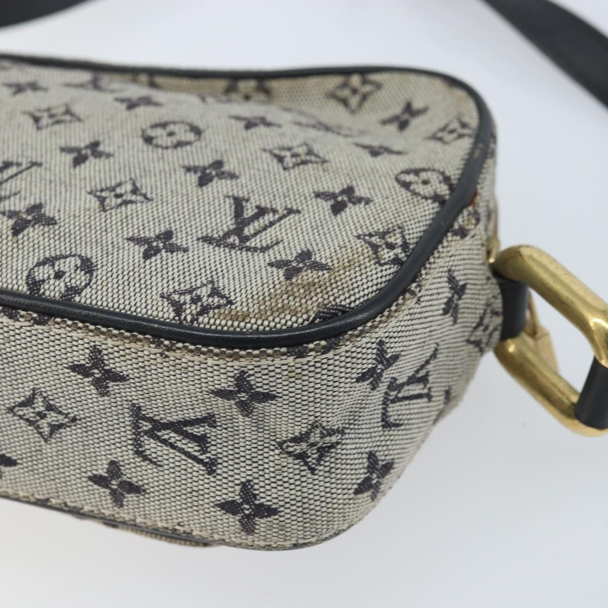 Louis Vuitton LOUIS VUITTON Monogram Mini Juliet MM Shoulder Bag Blue M92004 LV Authentic ka3531