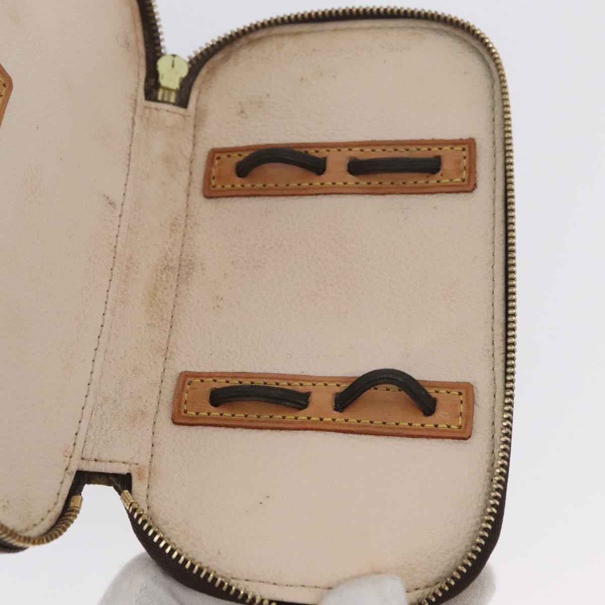 Louis Vuitton LOUIS VUITTON Monogram Trousse Brush PM Cosmetic Pouch M47510 LV Authentic BA11439 Bag
