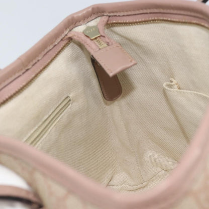 Gucci GUCCI GG Supreme Tote Bag PVC Beige Gold 353440 Authentic YKZ112