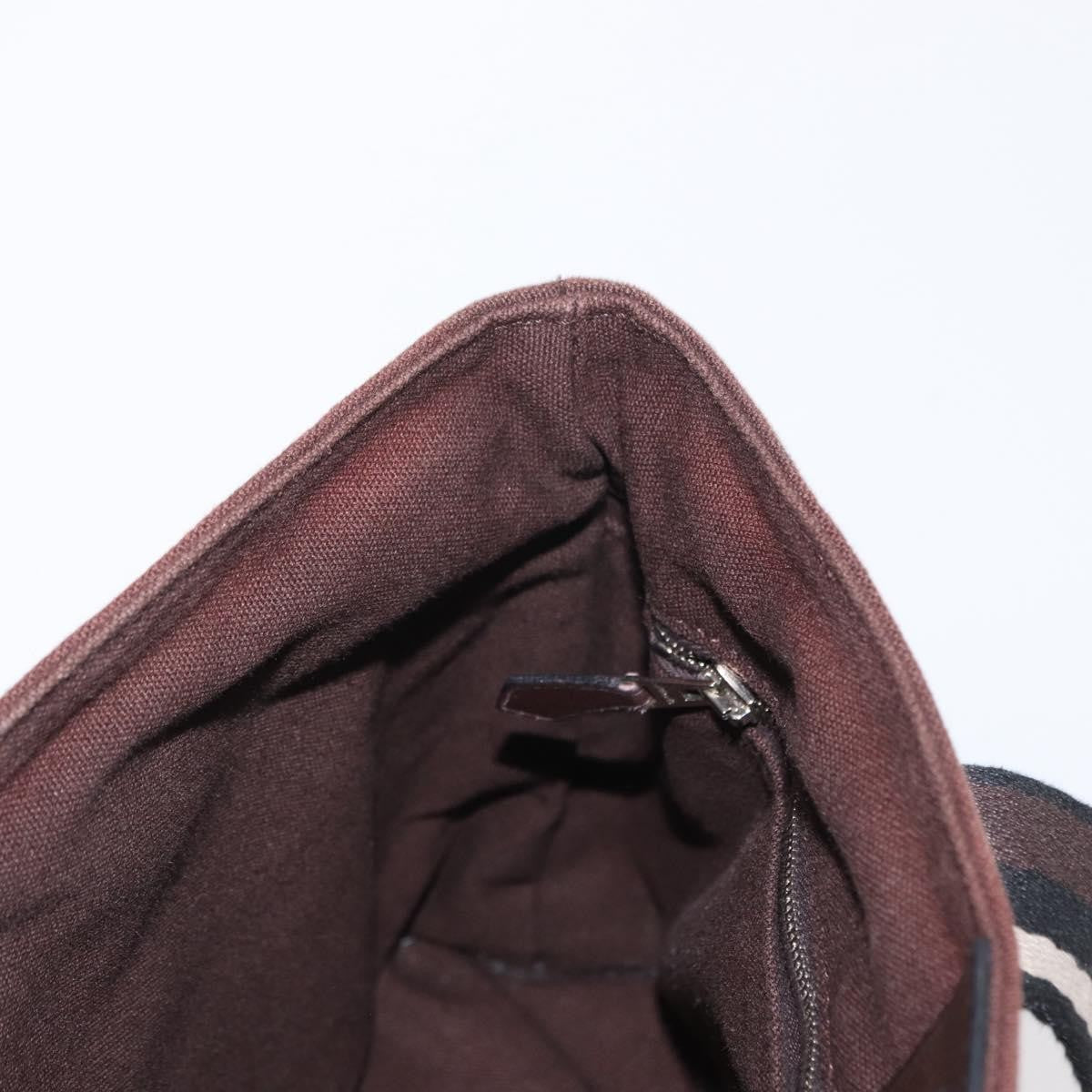 Hermès Hermès HERMES Toroca Horizontal PM Hand Bag Canvas Brown Authentic bs31853