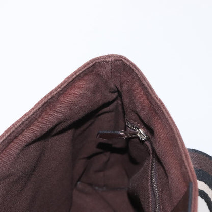 Hermès Hermès HERMES Toroca Horizontal PM Hand Bag Canvas Brown Authentic bs31853